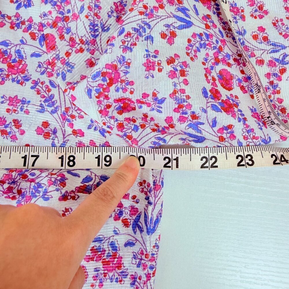 NWOT J.Crew Boho Border Print Cotton Tunic Blouse – Women’s Small - Picture 7 of 11